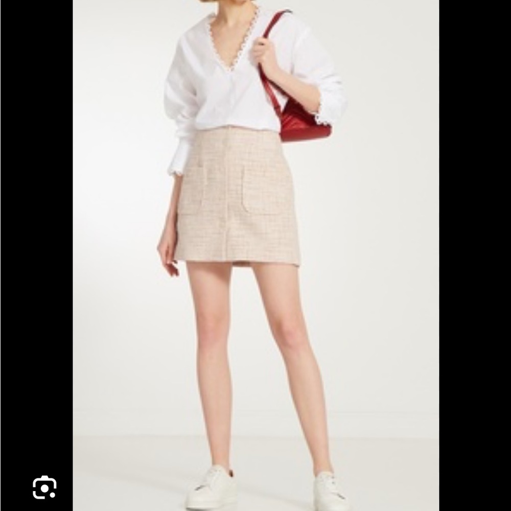 Sandro tweed skirt - Picture 3 of 9